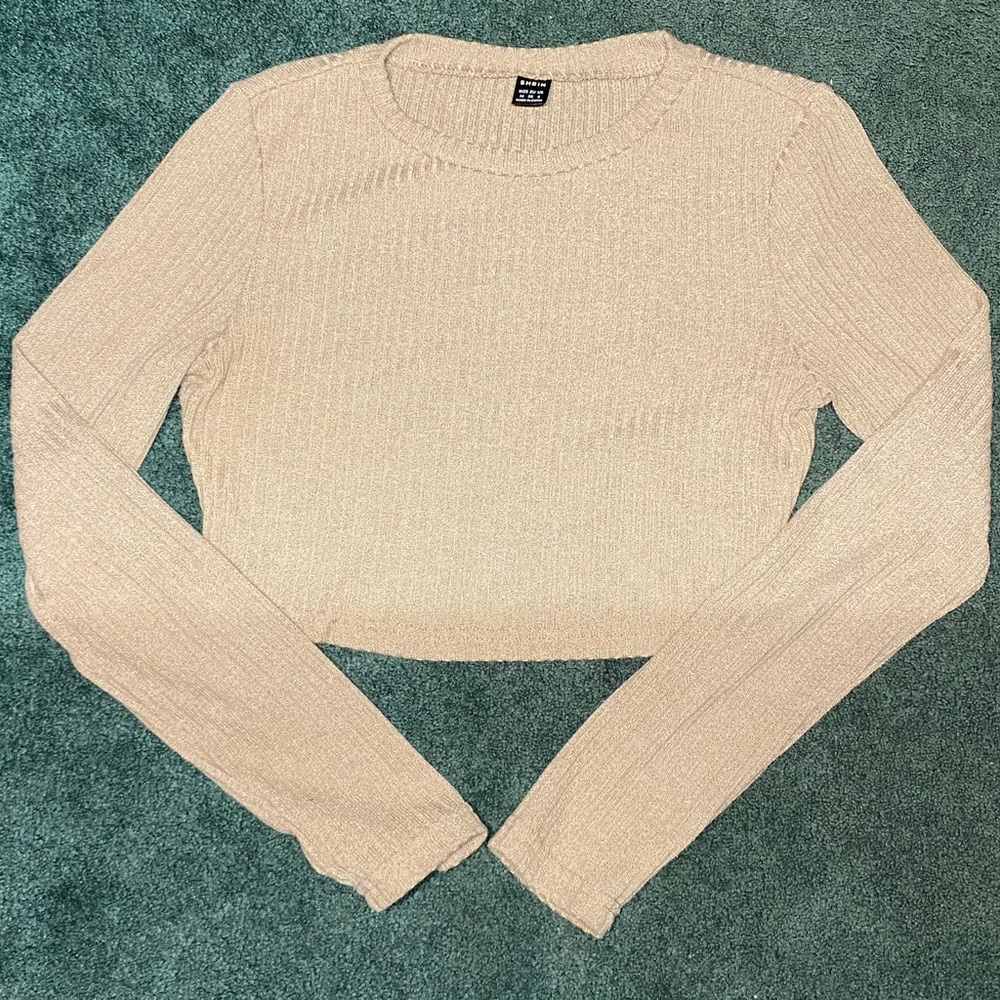Cropped Sweater Top